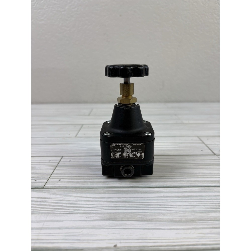 One (1) Norgren‎ 11-018-110 Precision Air Pressure Regulator 1/4" NPT USA USED